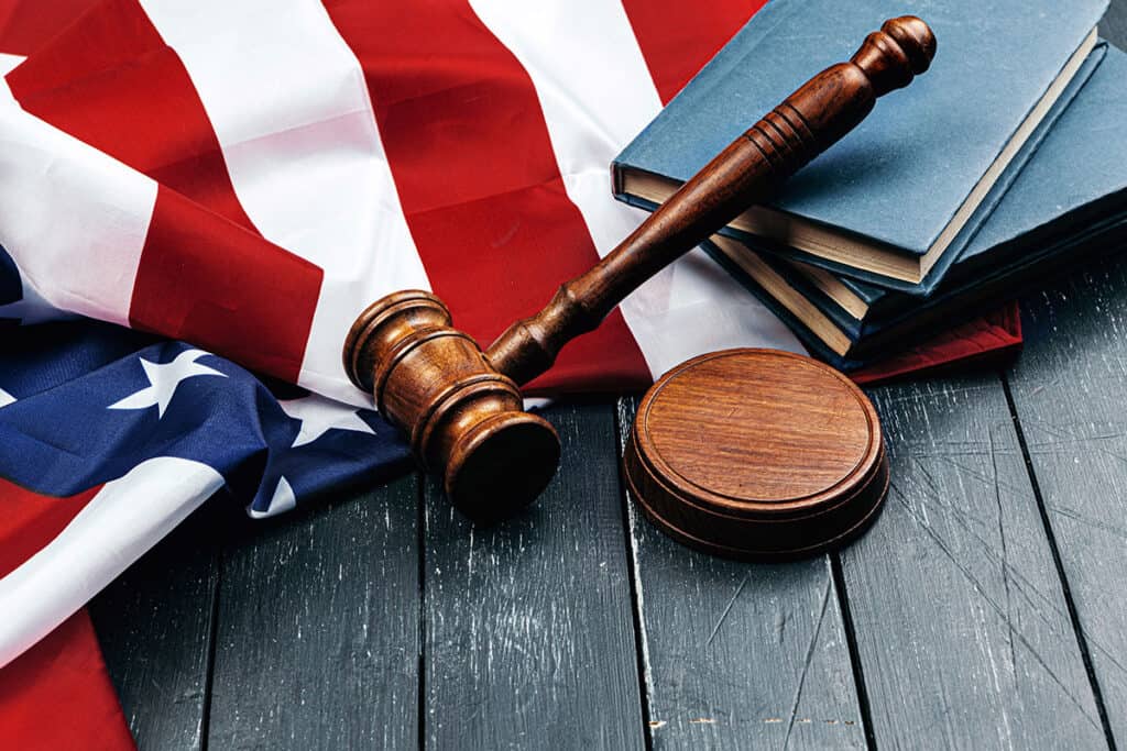 american flag for Managing cross border infringement claims